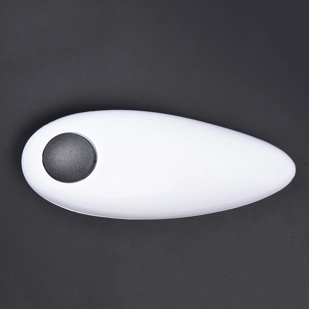 One-button operation — press once and the can opener travels the rim by itself