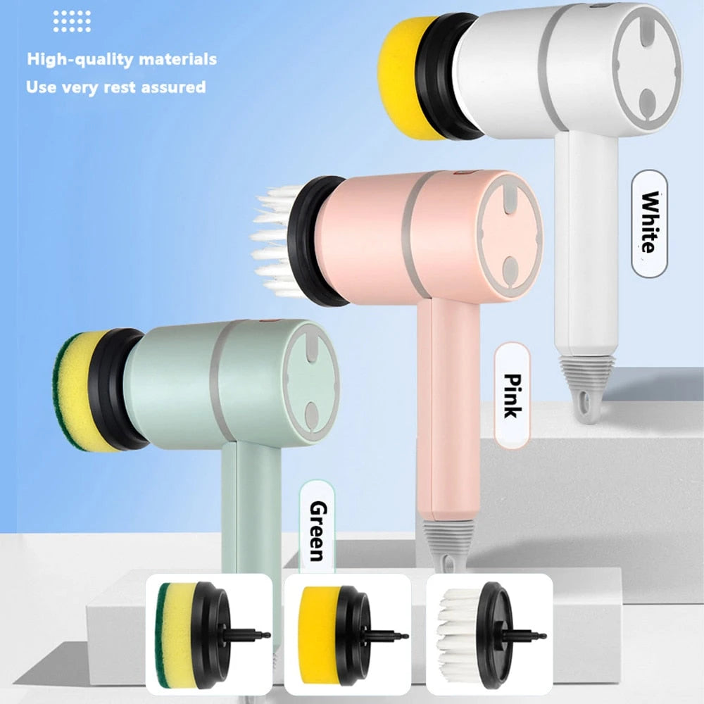 Multifunctional Cordless Electric Cleaning Brush