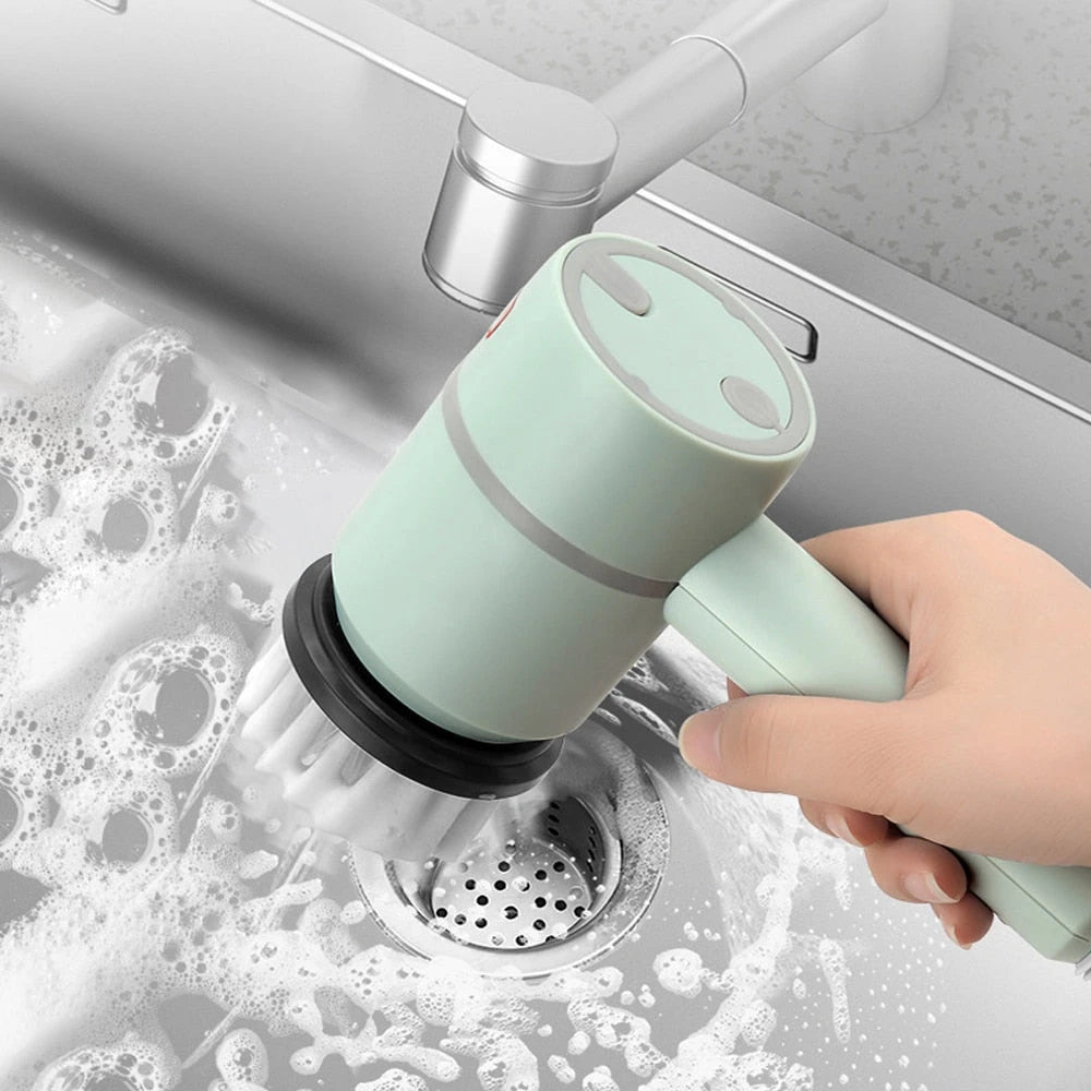 Multifunctional Cordless Electric Cleaning Brush