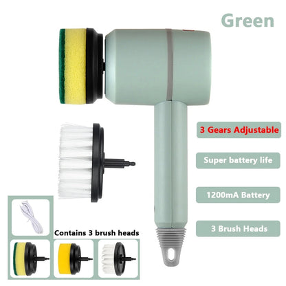 Multifunctional Cordless Electric Cleaning Brush