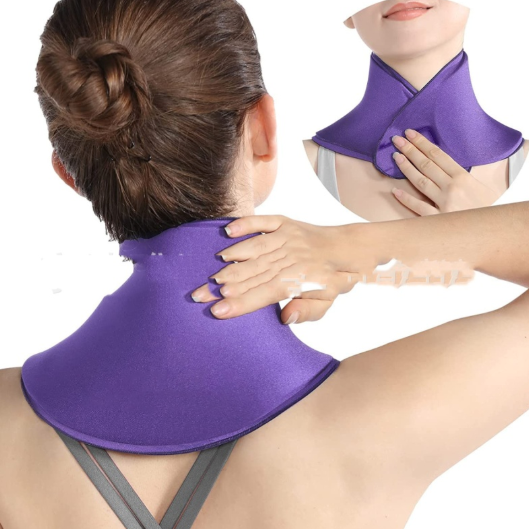 Cooling Gel Neck Wrap — Wearable Cold-Relief Shawl